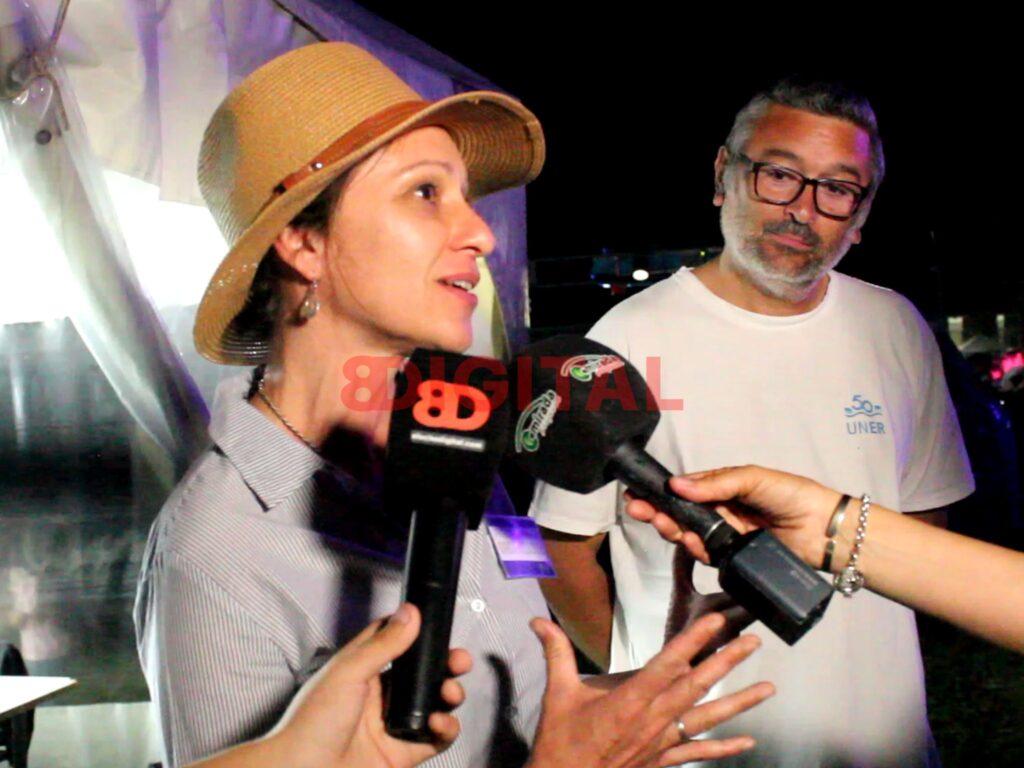 Noelia, organizadora del evento. Foto: Elochodigital