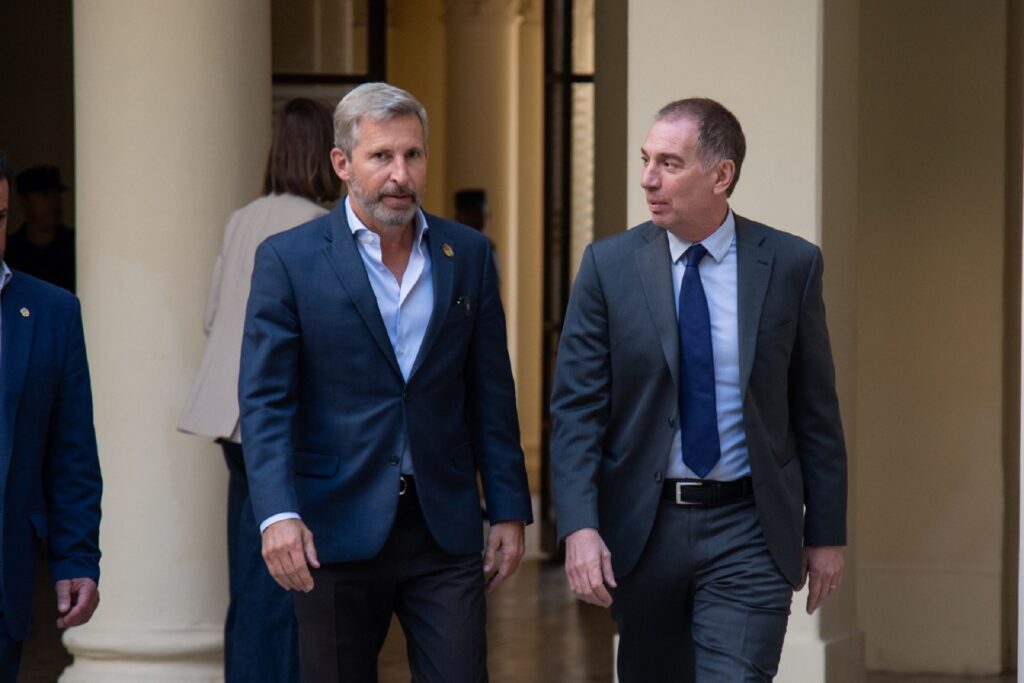 Frigerio y Santilli. Foto: Gobierno Entre Ríos