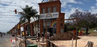 Cortes y desvíos en avenida Almafuerte por obras