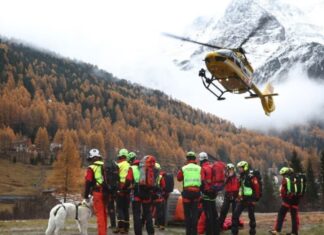 cinco alpinistas alemanes murieron en una brutal avalancha
