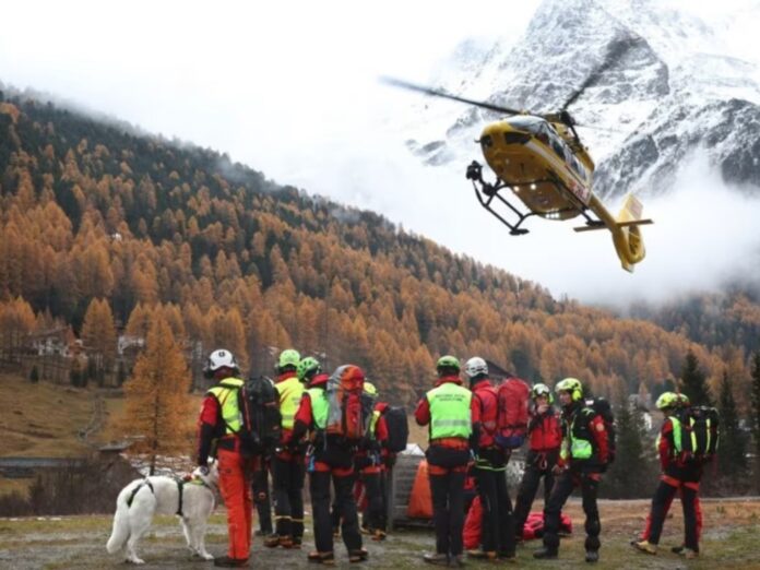 cinco alpinistas alemanes murieron en una brutal avalancha
