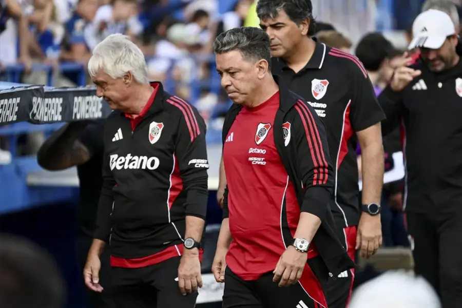 River quedó sin margen: perdió otra vía de clasificación a la Libertadores 2026. Foto: (NA).