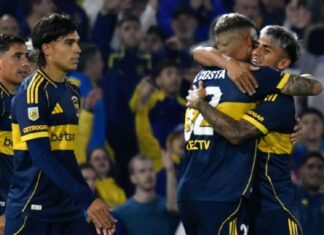 Boca venció a Tigre y finalizó como líder de la Zona A del Torneo Clausura 2025. Foto: FOTOBAIRES