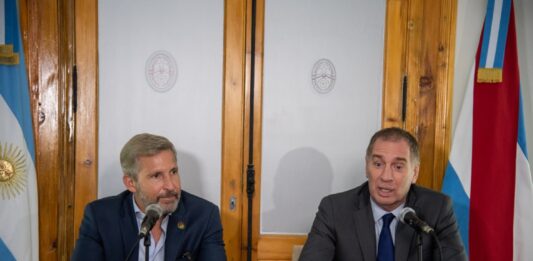 Frigerio y Santilli. Foto: Gobierno Entre Ríos