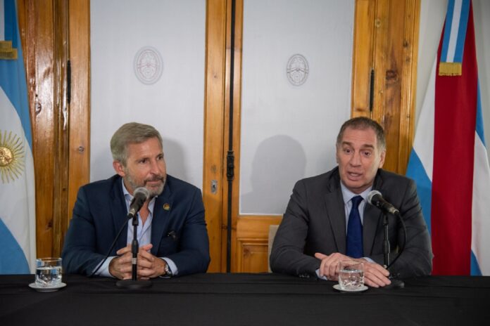 Frigerio y Santilli. Foto: Gobierno Entre Ríos Frigerio y Santilli. Foto: Gobierno Entre Ríos