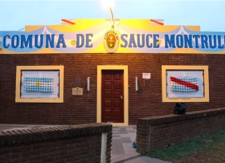 Sede de la comuna de Sauce Montrull.