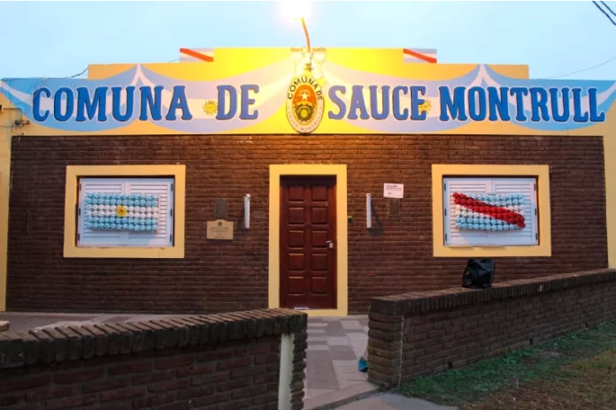 Sede de la comuna de Sauce Montrull.