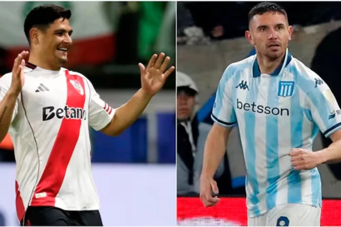Racing vs River por los octavos de final: horario, TV, formaciones y cómo ver el partido en Avellaneda
