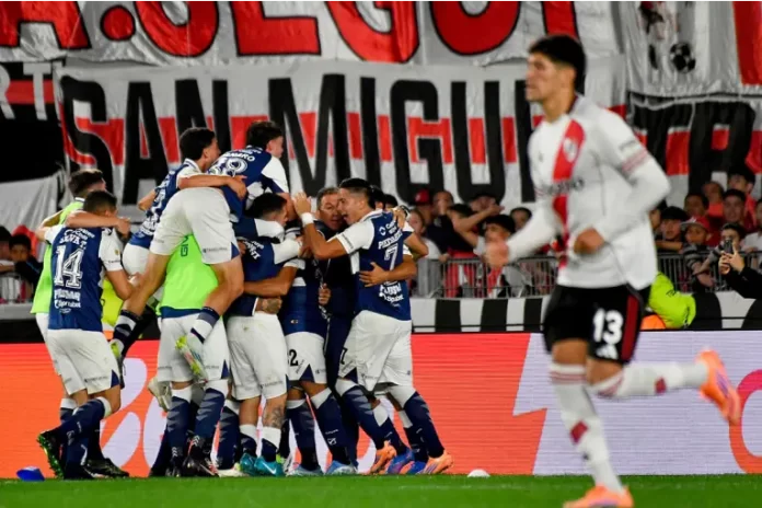 Gimnasia le dio un golpe duro a River. Foto: Gimnasia.
