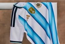 La AFA presentó la nueva camiseta de la Selección con Messi como protagonista La AFA presentó la nueva camiseta