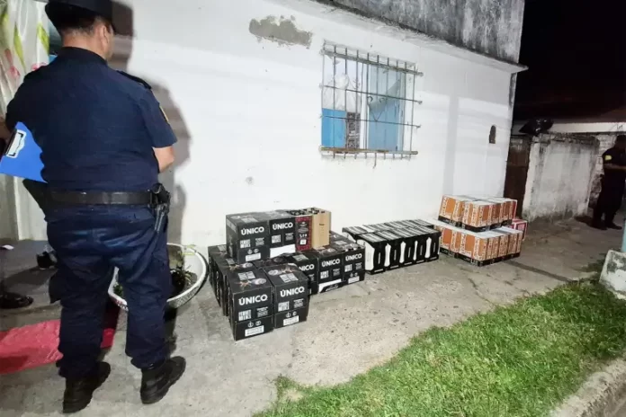 La Policía recuperó la totalidad de las bebidas La Policía recuperó la totalidad de las bebidas