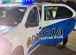 Patrulla policial Entre Ríos