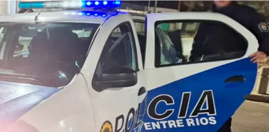 Patrulla policial Entre Ríos