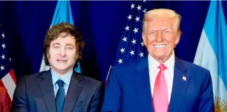 Javier Milei y Donald Trump en uno de sus últimos encuentros. Foto: Argentina.gob.ar