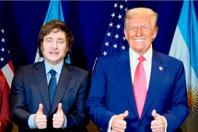 Javier Milei y Donald Trump en uno de sus últimos encuentros. Foto: Argentina.gob.ar Javier Milei y Donald Trump en uno de sus últimos encuentros. Foto: Argentina.gob.ar