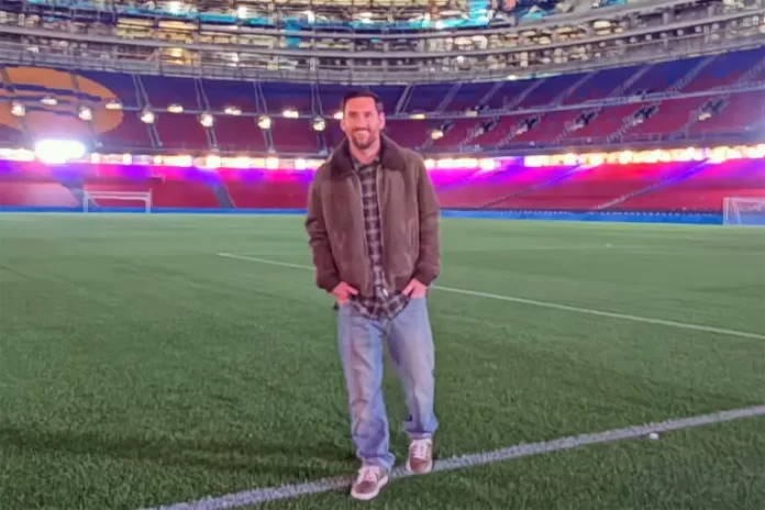 Lionel Messi volvió al Camp Nou