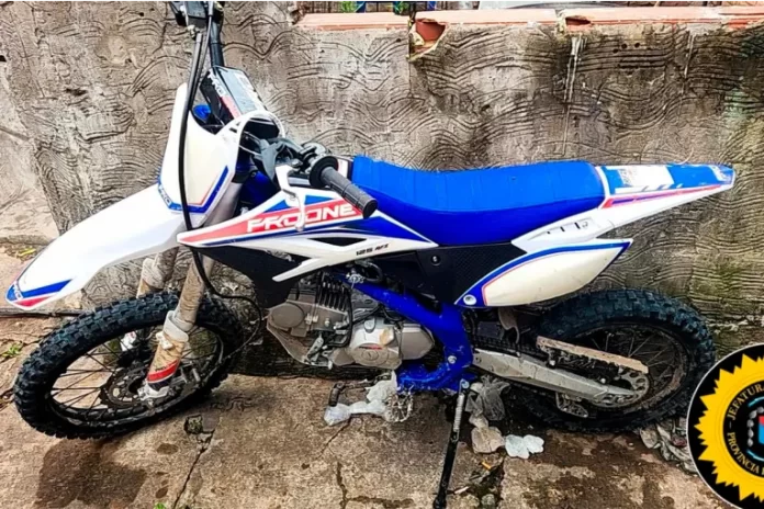 Robo en una concesionaria de Paraná. Foto: (PER).