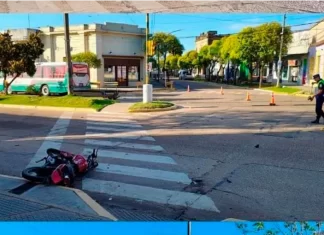 Fatal accidente en Chajarí. Foto: Policía de Entre Ríos