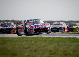 TC en Toay: Werner sufrió una rotura de motor y Ledesma volvió al triunfo tras cuatro años Werner lideraba la carrera, pero abandonó. Foto: ACTC