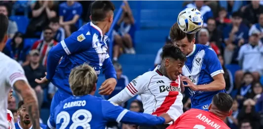 Vélez y River empataron 0-0 en Liniers y el Millonario quedó al borde de quedar afuera de la Copa Libertadores