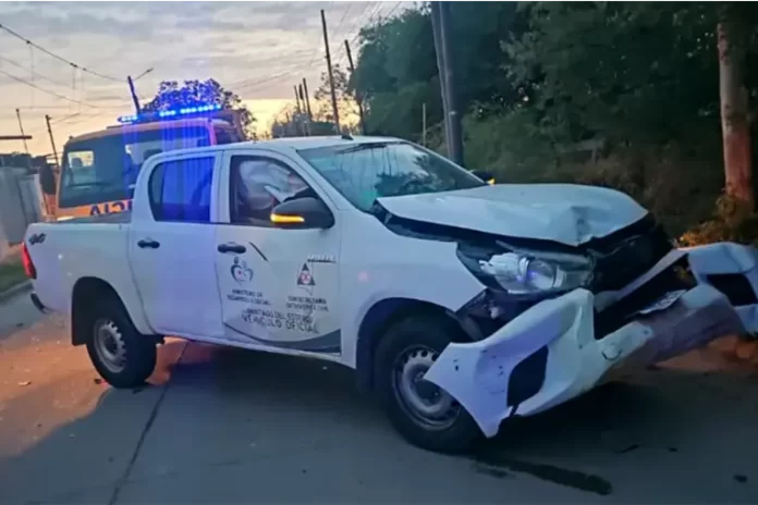 Empleado público alcoholizado chocó con una camioneta oficial el auto de un comisario en Santiago del Estero Empleado público alcoholizado chocó con una camioneta oficial el auto de un comisario en Santiago del Estero