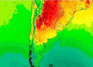 El viento norte dispara las temperaturas: se esperan hasta 40°C en Córdoba y 30°C en Entre Ríos