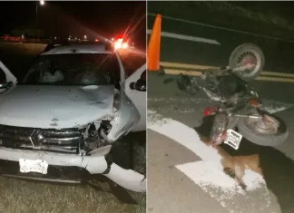 Murió un motociclista entrerriano en un choque frontal sobre la Ruta 12, frente a Ceibas Murió un motociclista entrerriano en un choque frontal sobre la Ruta 12