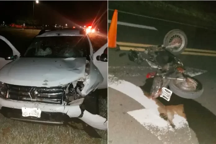Murió un motociclista entrerriano en un choque frontal sobre la Ruta 12