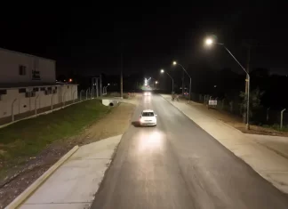 Habilitaron el ingreso al Parque Industrial por Miguel David tras finalizar obras clave Habilitaron el ingreso al Parque Industrial por Miguel David