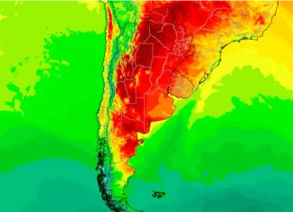 Bloqueo atmosférico dispara temperaturas extremas en Argentina: calor intenso hasta el 28 de noviembre Bloqueo atmosférico dispara temperaturas extremas en Argentina