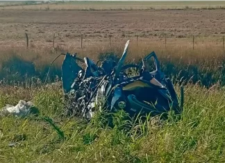 Tragedia vial en ruta santafesina. Foto: Ecos Urbanos Alcorta