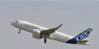 El Airbus A320, el modelo que presenta fallas. Foto: Clarín.