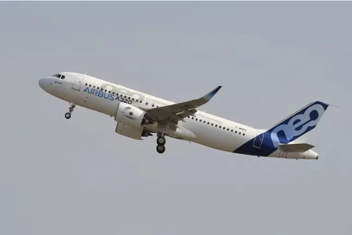 El Airbus A320, el modelo que presenta fallas. Foto: Clarín. El Airbus A320, el modelo que presenta fallas. Foto: Clarín.