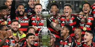 Flamengo levantó la Copa Libertadores 2025. Foto: La Nación.