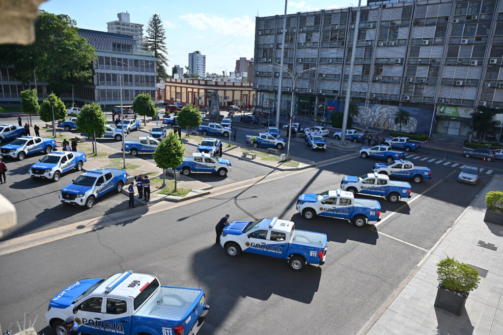 Nuevos patrulleros para reforzar la seguridad en Entre Ríos. Foto: (GER)