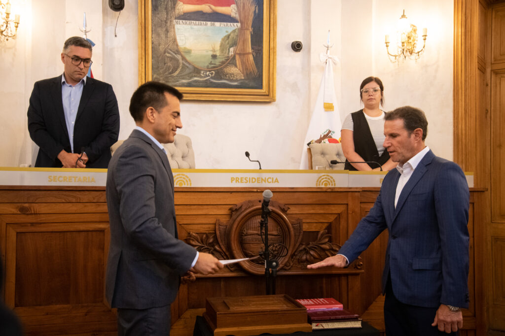 Asumieron los nuevos defensores del pueblo de Paraná. Foto: (MP)