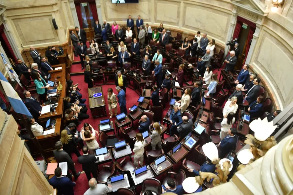 El Senado de la Nación. Foto: Agencia NA (Daniel Vides)