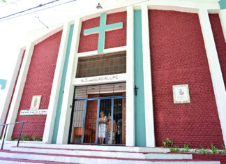 Internos de la Unidad Penal N° 1 refaccionaron la Parroquia de Guadalupe en el marco de los programas de laborterapia Internos de la Unidad Penal N° 1 refaccionaron la Parroquia de Guadalupe en el marco de los programas de laborterapia