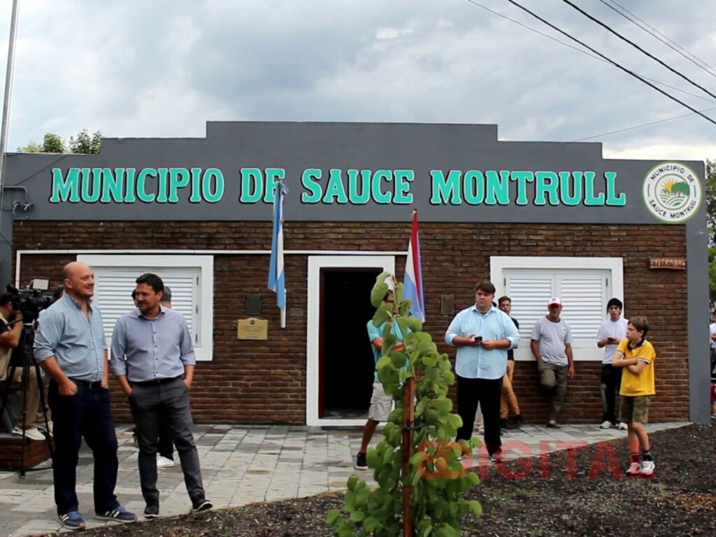 Sauce Montrull fue elevado a municipio. Foto: Elochodigital