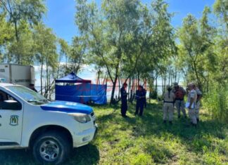 Confirmaron la identidad del hombre hallado muerto a orillas del río en Bajada Grande Hallaron el cuerpo de un hombre con signos de violencia en el río Paraná. Foto: Ahora ER