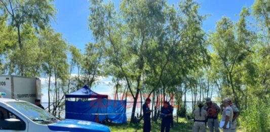 Hallaron el cuerpo de un hombre con signos de violencia en el río Paraná. Foto: Ahora ER