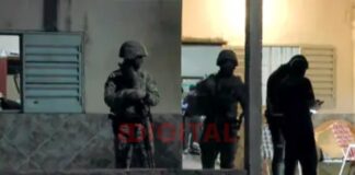 Imagen del operativo en San Benito. Foto: Elonce.