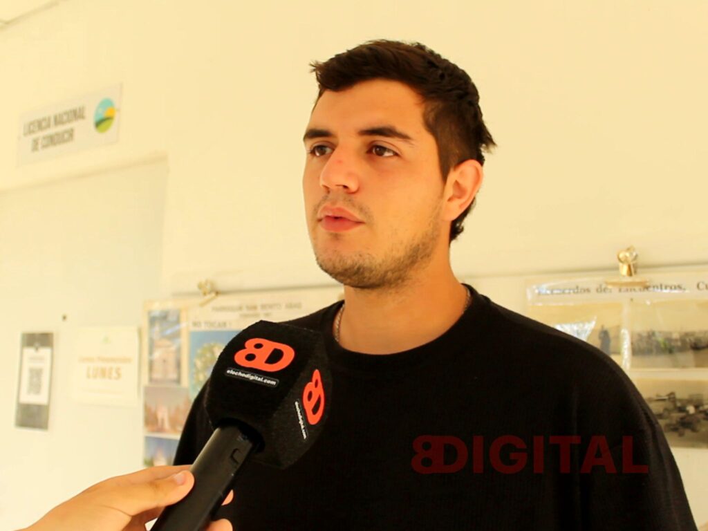 Agustín Tortutti, encargado del área de Deportes municipal. Foto: Elochodigital