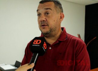 Ariel Voeffray, intendente San Benito. Foto: Elochodigital