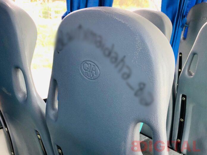 Vandalismo en los nuevos colectivos de Paraná