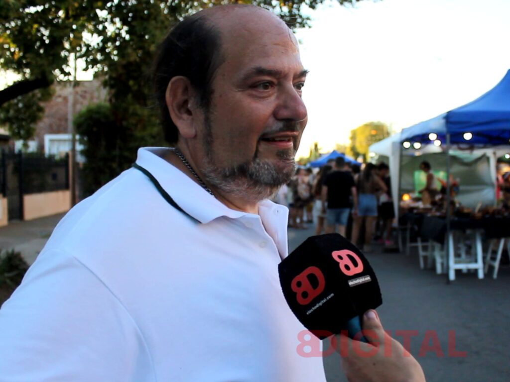Jorge, uno de los organizadores del evento. Foto: Elochodigital