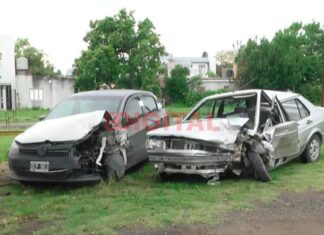 Fatal accidente en el acceso a Oro Verde. Foto: Elonce
