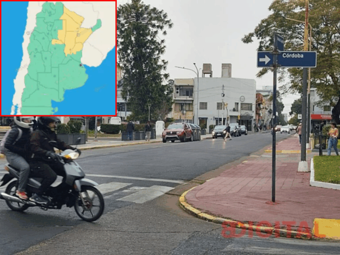 Alerta amarilla por tormentas en Entre Ríos