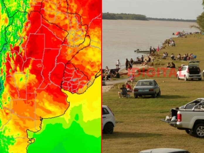 Alerta por temperaturas extremas en Entre Ríos