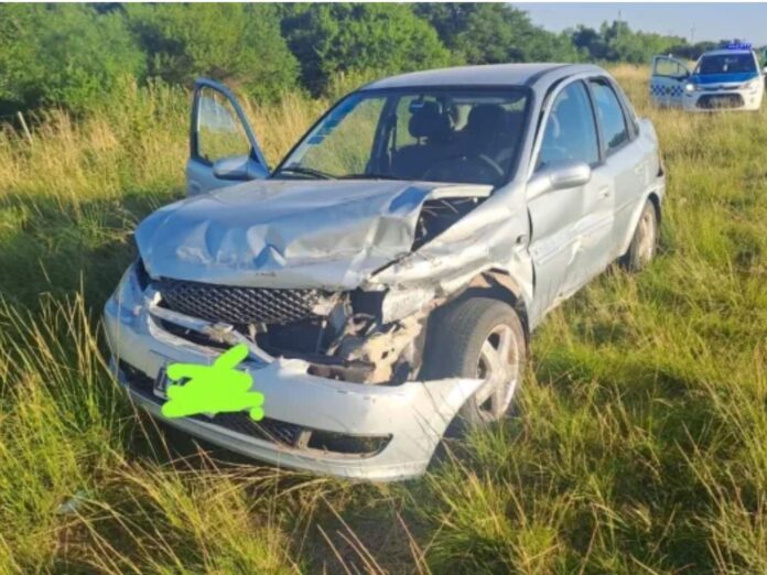 Violento impacto contra el guardarrail en la Autovía 12